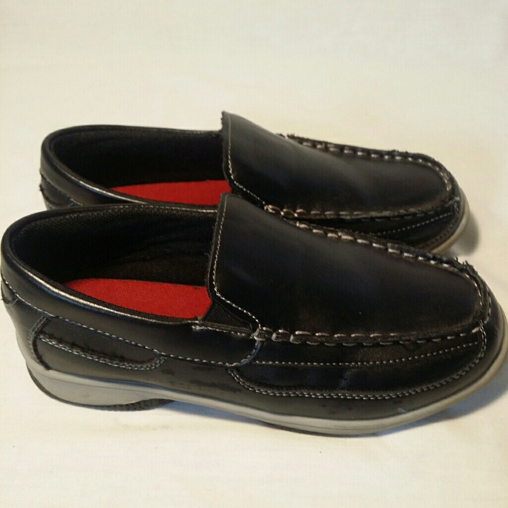 Roebuck and Co, boys black shoes